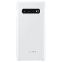 Nugarėlė G973 Samsung Galaxy S10 LED Cover White